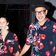 I Remain Puzzled by Jeff Goldblum and Emilie Livingston's Matching Date-Night Shirts